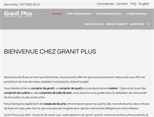 Tablet Screenshot of granitplus.com